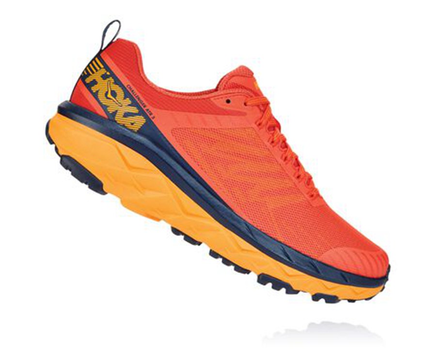 Hoka One One Spor Ayakkabı Erkek Kırmızı - Challenger Atr 5 - CR2169348